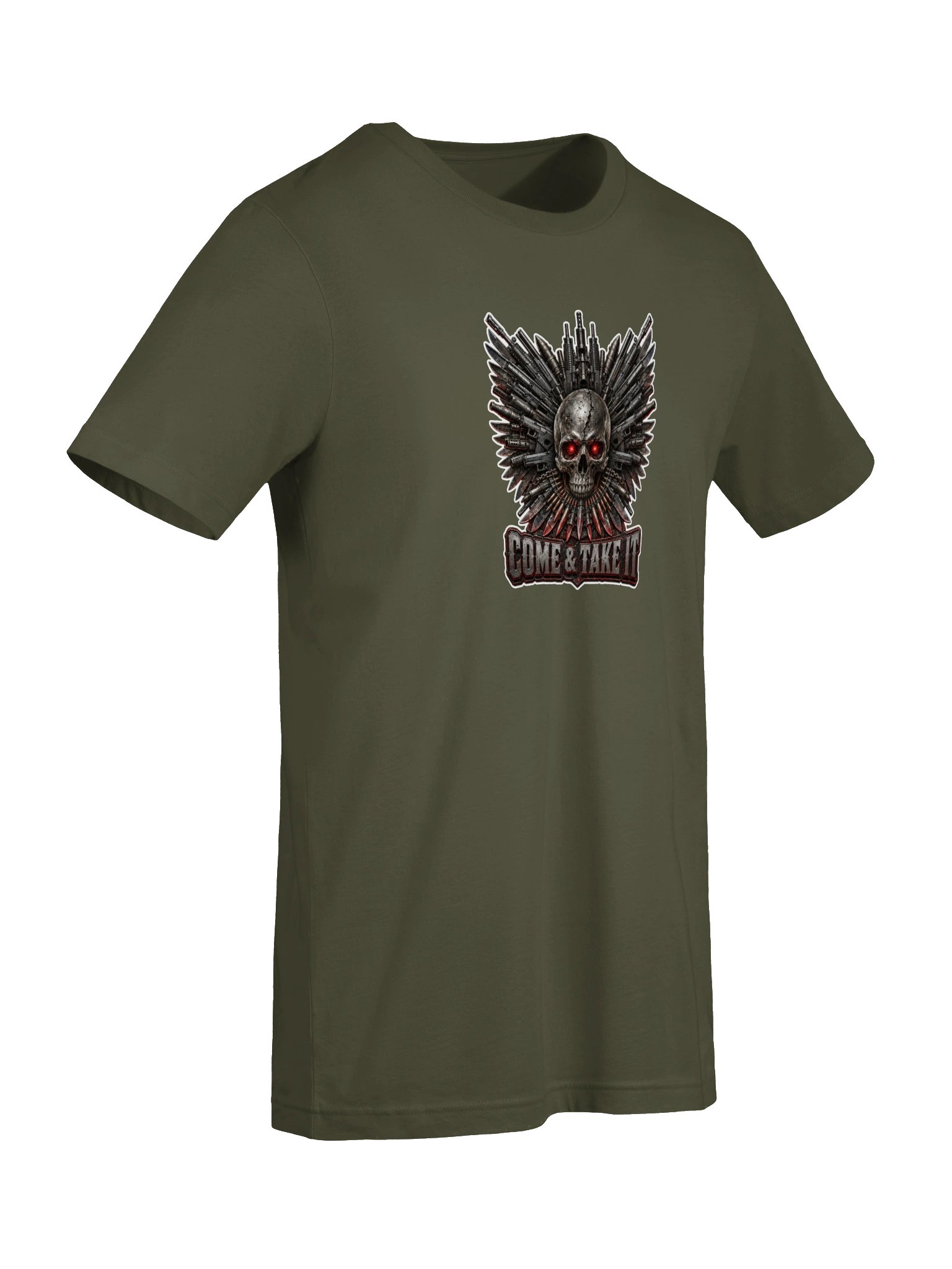 Come & Take It Skull Emblem T-Shirt product image (20)