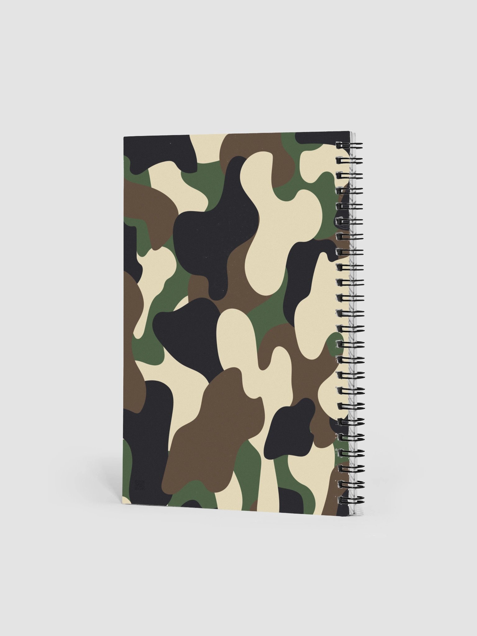 Camo Flow Spiral Notebook product image (2)