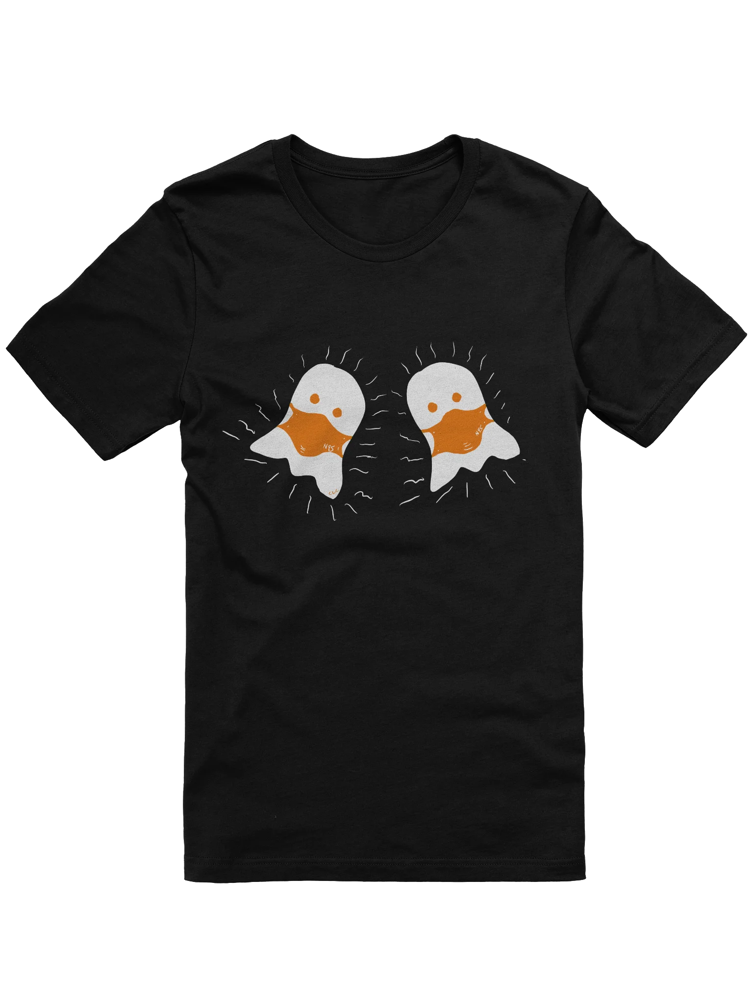 Boo! Masked duo tee product image (1)