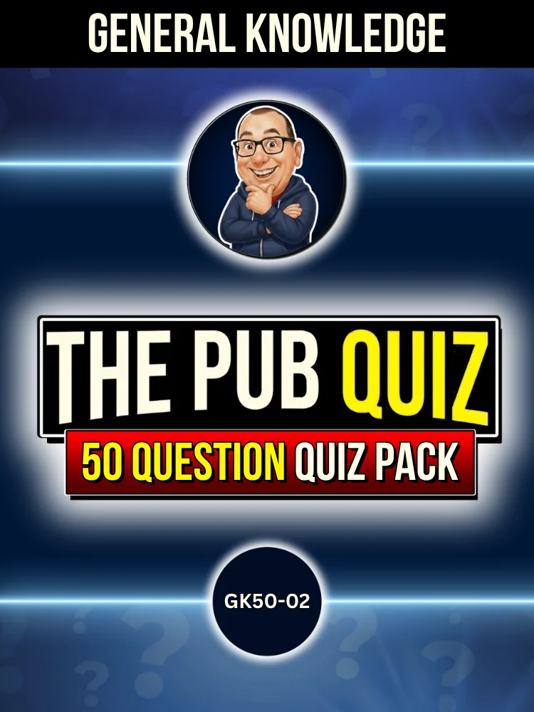 50 Question General Knowledge Quiz Pack #2 product image (1)