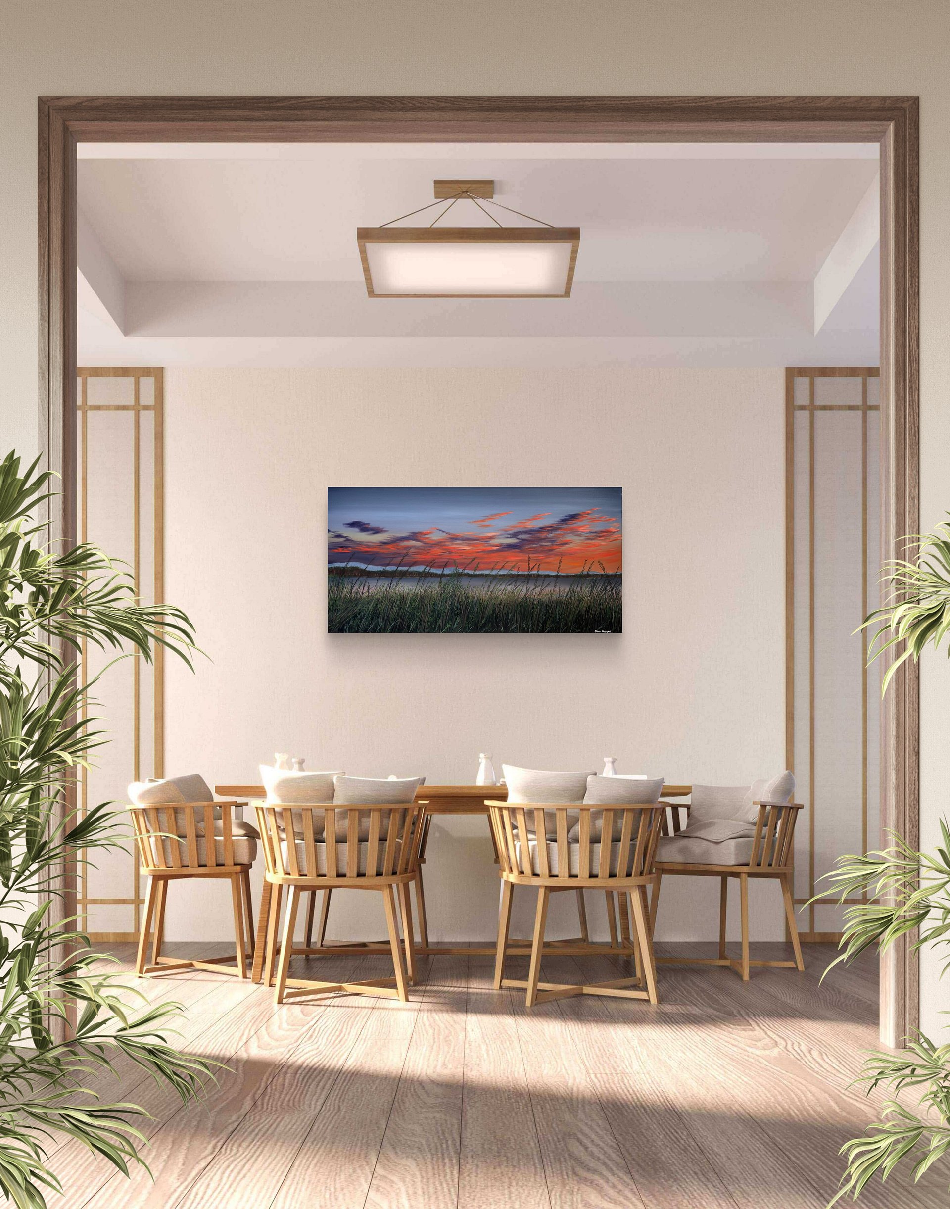 Dawn in the Wetlands - Canvas Print product image (12)