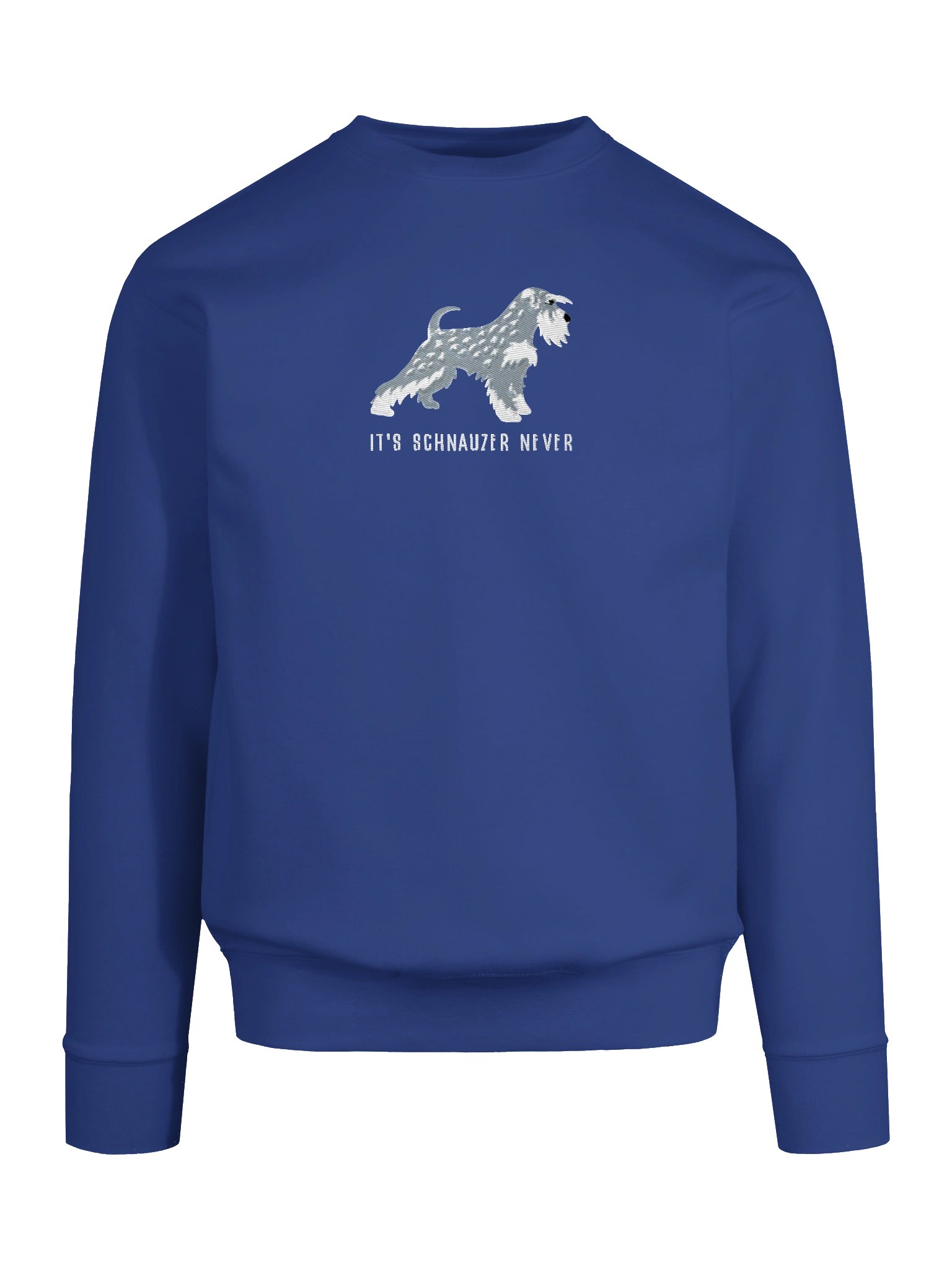 It's Schnauzer Never Sweatshirt (Embroidered) of a Miniature Schnauzer(Salt & Pepper) product image (23)