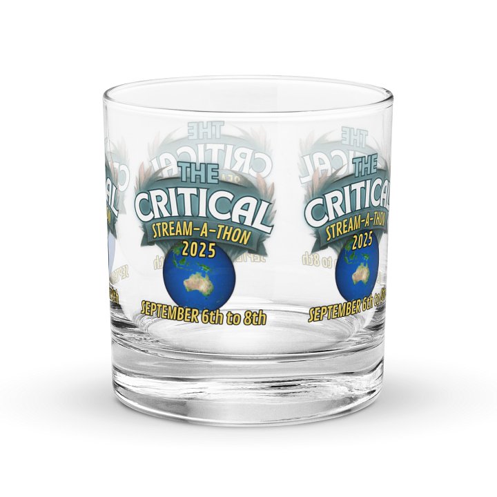 CRITICAL Glass – Fundraiser Exclusive product image (2)