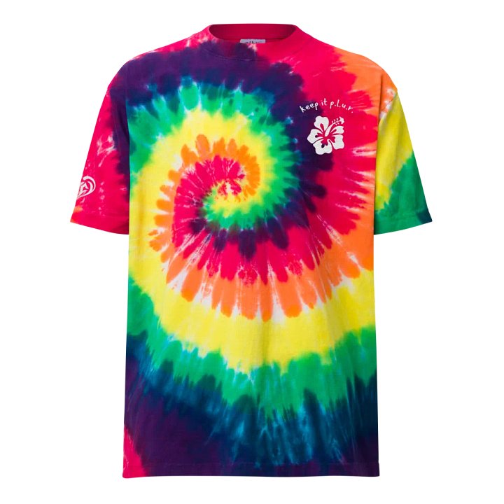 keep it plur tie dye tshirt product image (1)