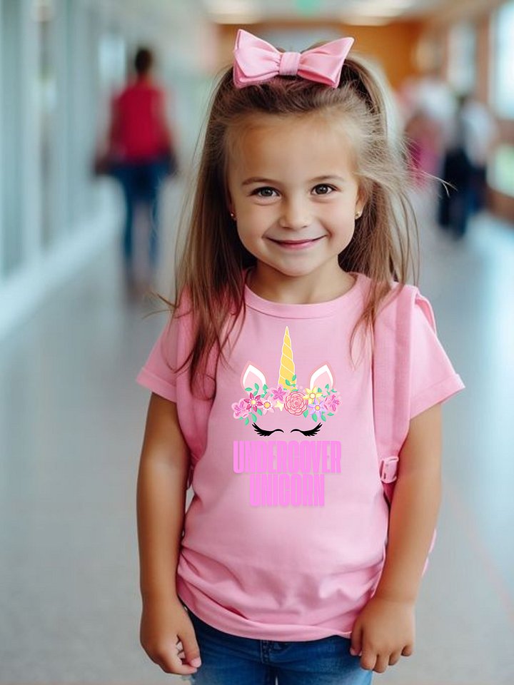 Undercover Unicorn Toddler T-Shirt product image (1)