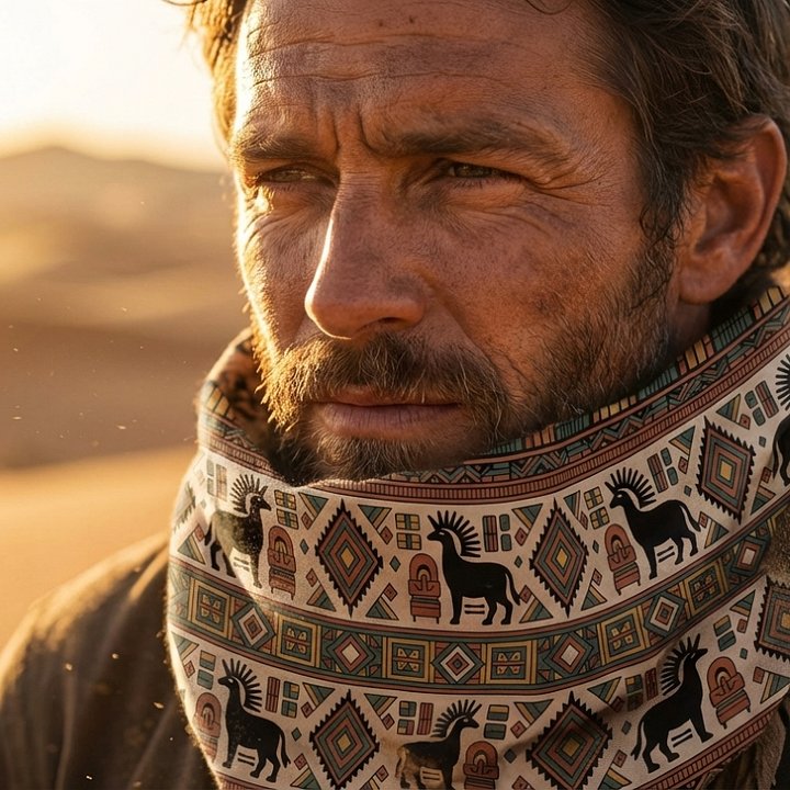 Nomad Scarf (Bandana) – Mexican Symmetry Edition 04 product image (2)