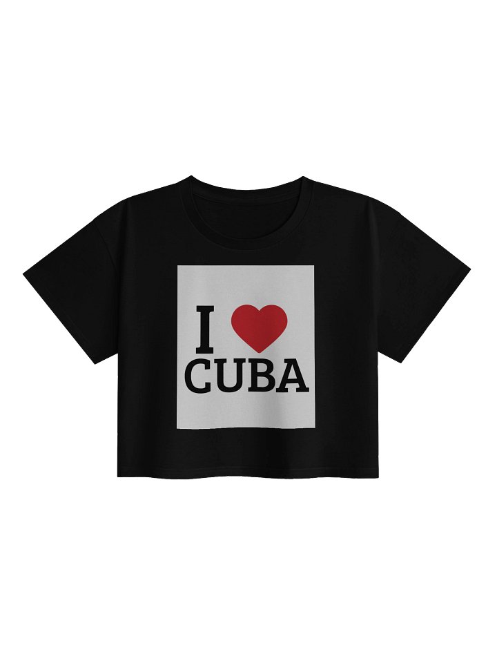 I ♥ CUBA Women's Crop Top product image (4)