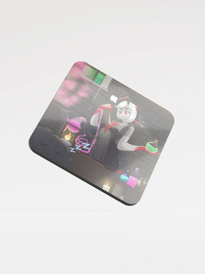 Crooked Tales Under Moonlight- Bellidonna Coaster product image (1)