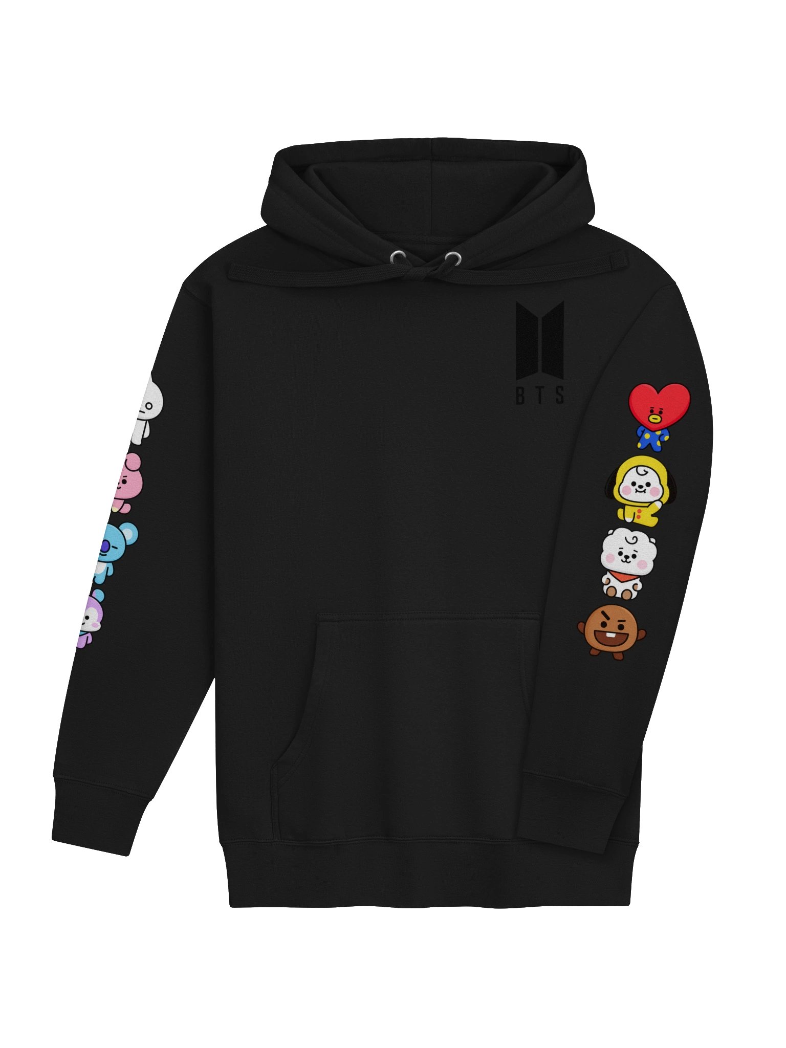 Sudadera con capucha unisex premium Cotton Heritage de algodón BTS product image (15)