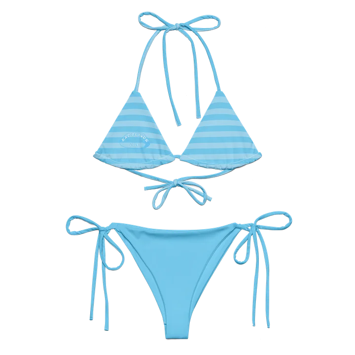 Blue Stripped Bikini product image (1)