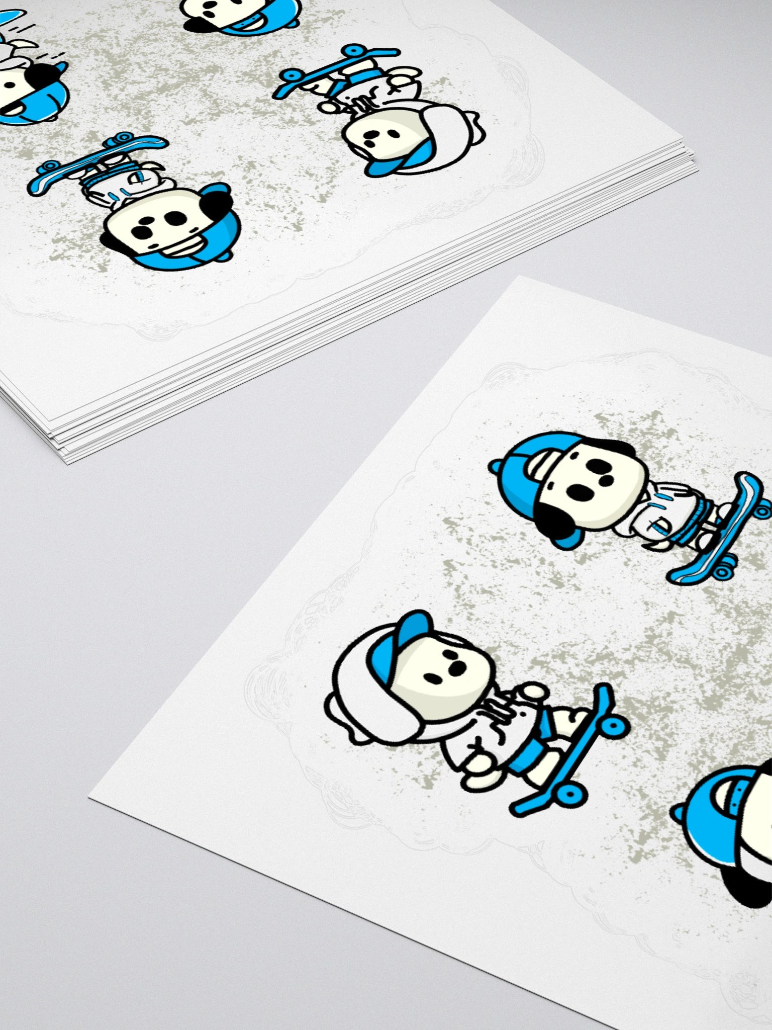 Skater Pup Crew Sticker Set product image (12)