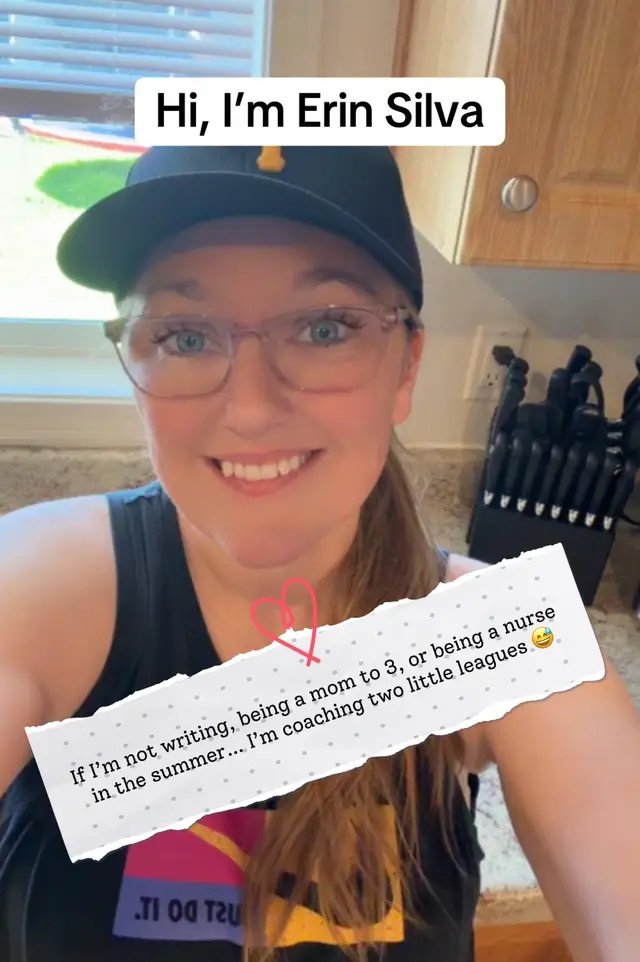 Hey nice to meet you! My name is Erin and I write romantic suspense. Some stuff about me? I overload my plate religiously. I work as a nurse. I homeschool. I have 3 little kiddos that I stay home with most of the time. I coach the older two’s sports, and when I breathe, I do it quickly 🤣 #militaryspouse #indieauthorsoftiktok #nursestiktok #homeschool #busybee 