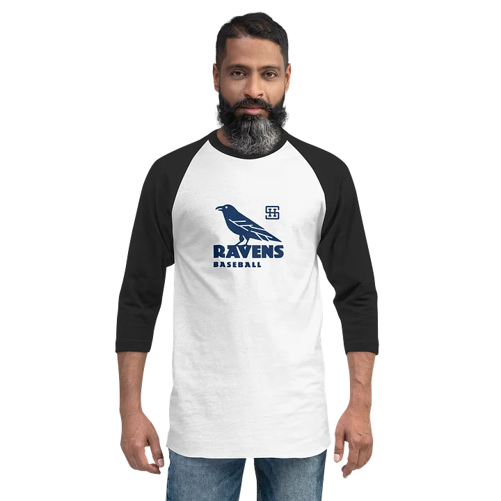 South Haven Ravens (Light) - Raglan Baseball Tee product image (7)