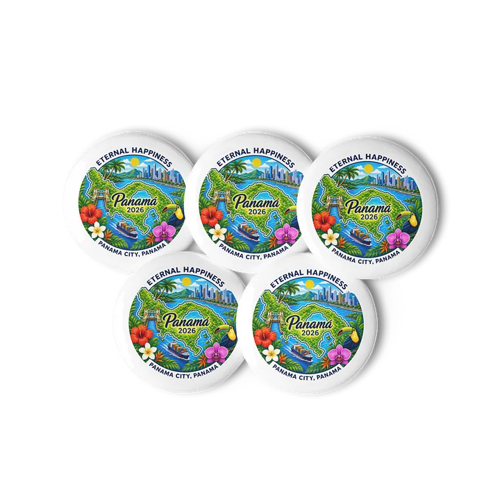 2026 Eternal Happiness International Convention Panama City Panama Tropical Pin product image (1)
