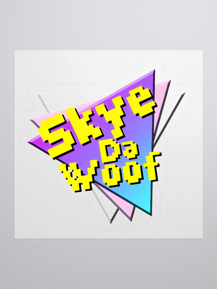 SkyeDaWoof Logo Sticker product image (2)