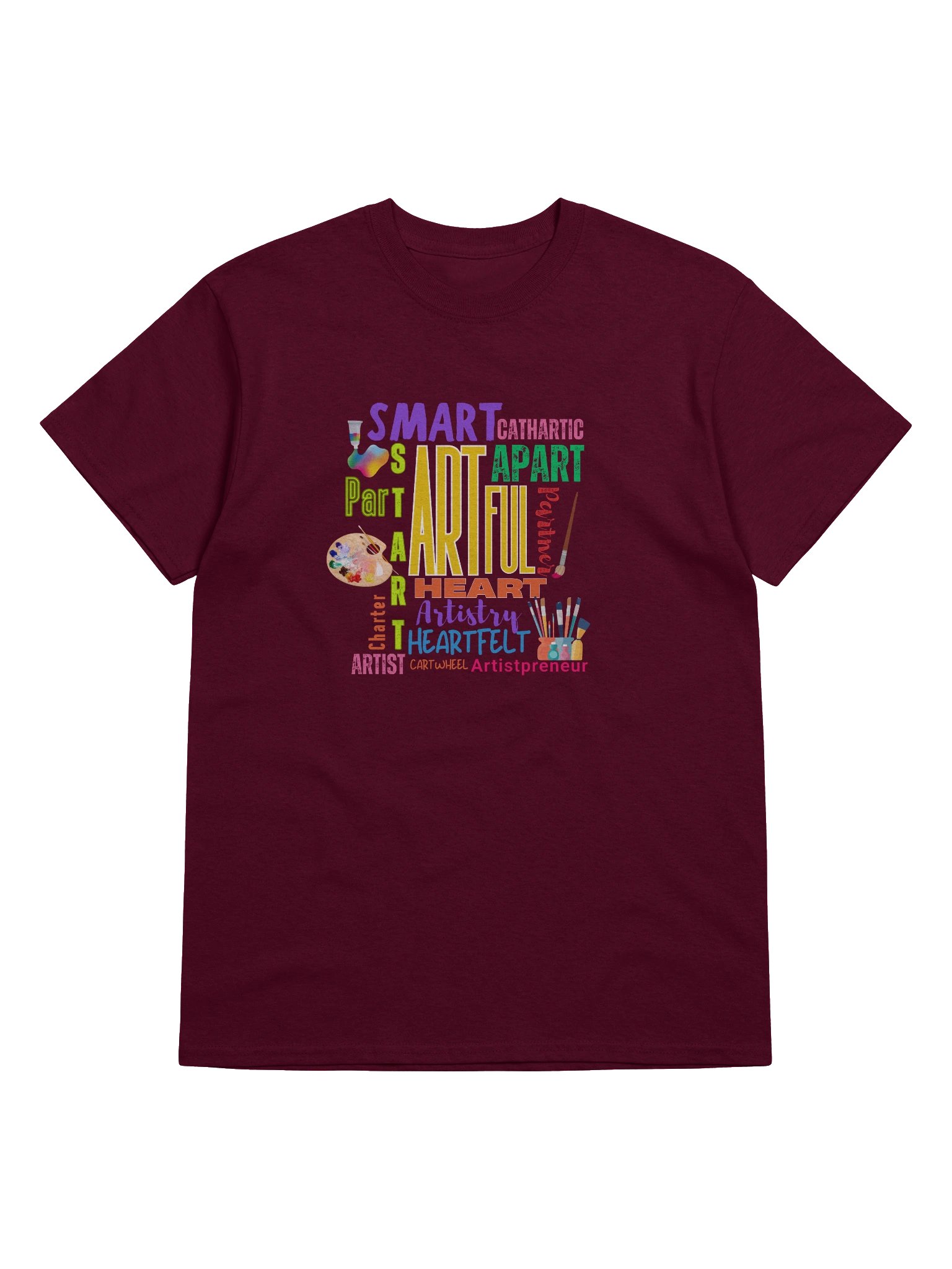 Artistic Vibe Collage T-Shirt product image (34)