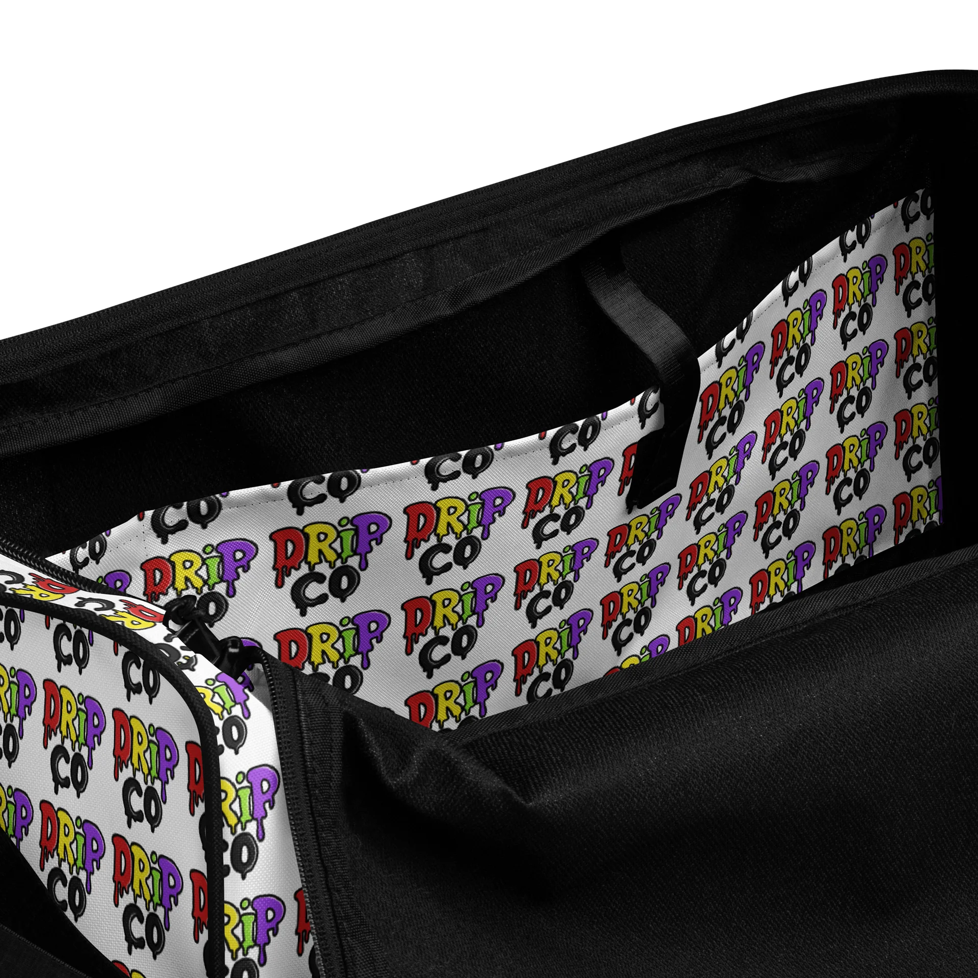DRIPCO Colorful Letter Pop Duffle Bag product image (6)