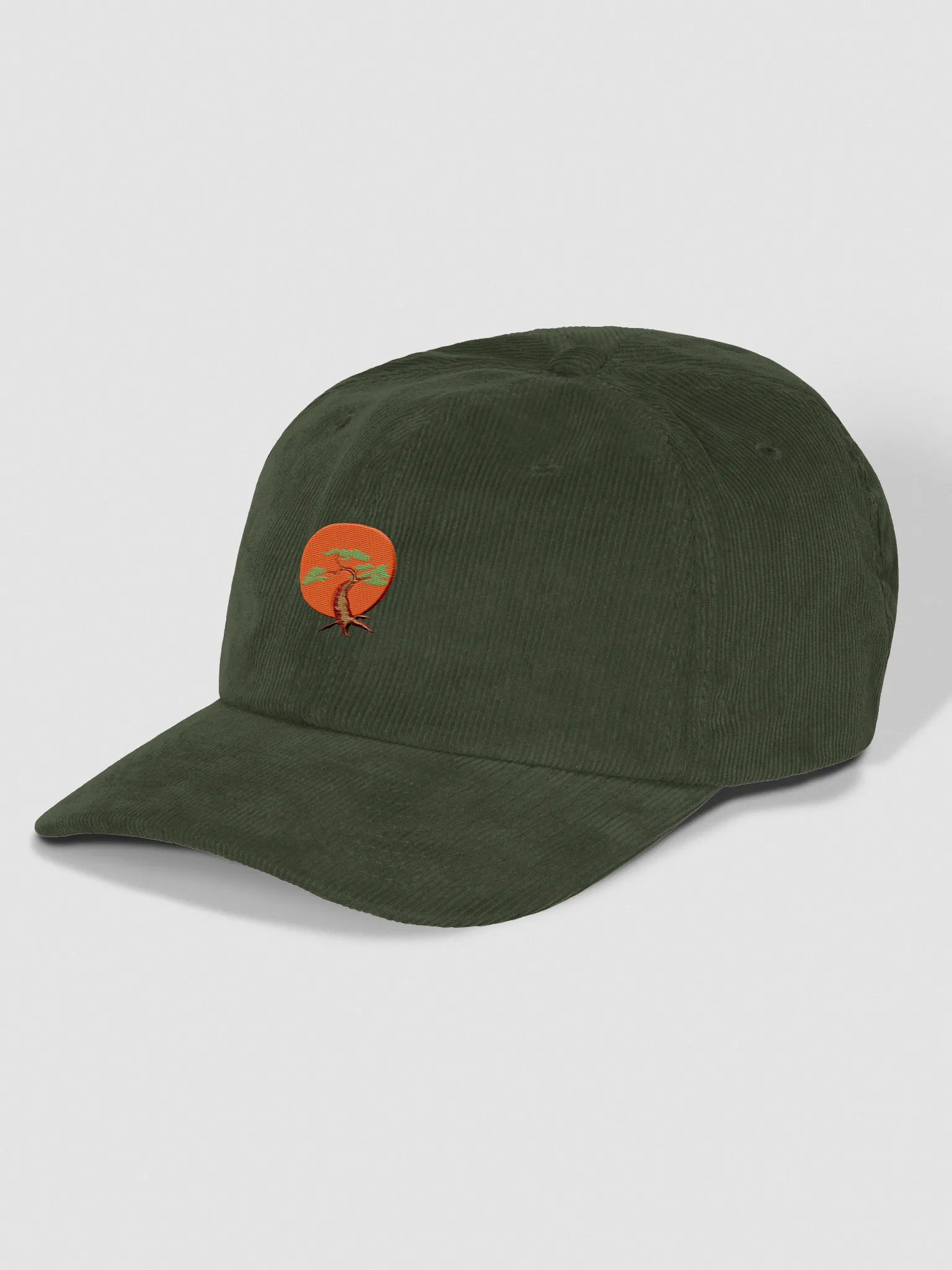 Sunset Tree Corduroy Dad Hat product image (3)