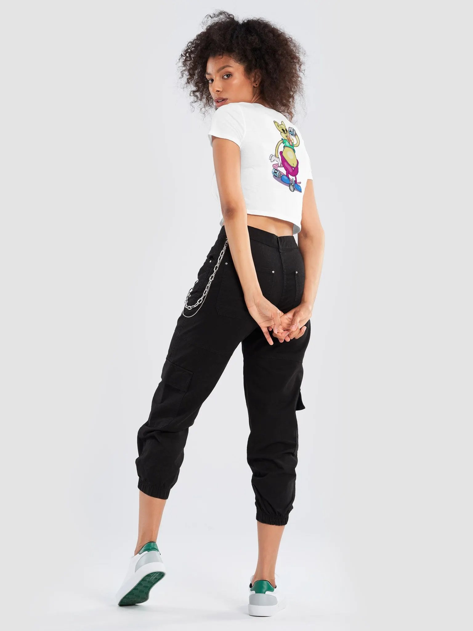 Drunk Rat Womens Crop Tee product image (1)