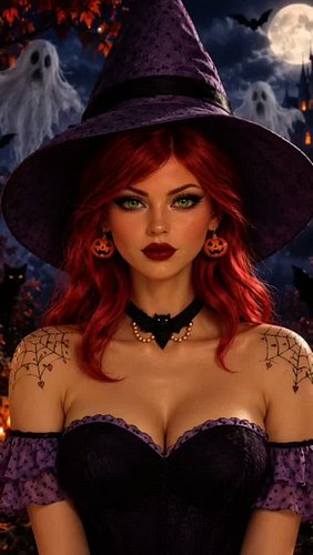 𝕸𝖞 𝖑𝖎𝖙𝖙𝖑𝖊 𝖜𝖎𝖙𝖈𝖍 👻🎃🕸🕷

I used ChatGPT to turn my acrylic painting into a realistic photo, and then transformed it into a short...