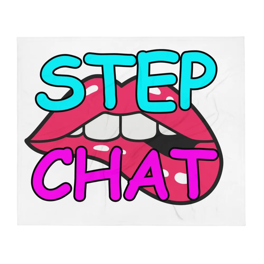 StepChat Throw Blanket product image (2)