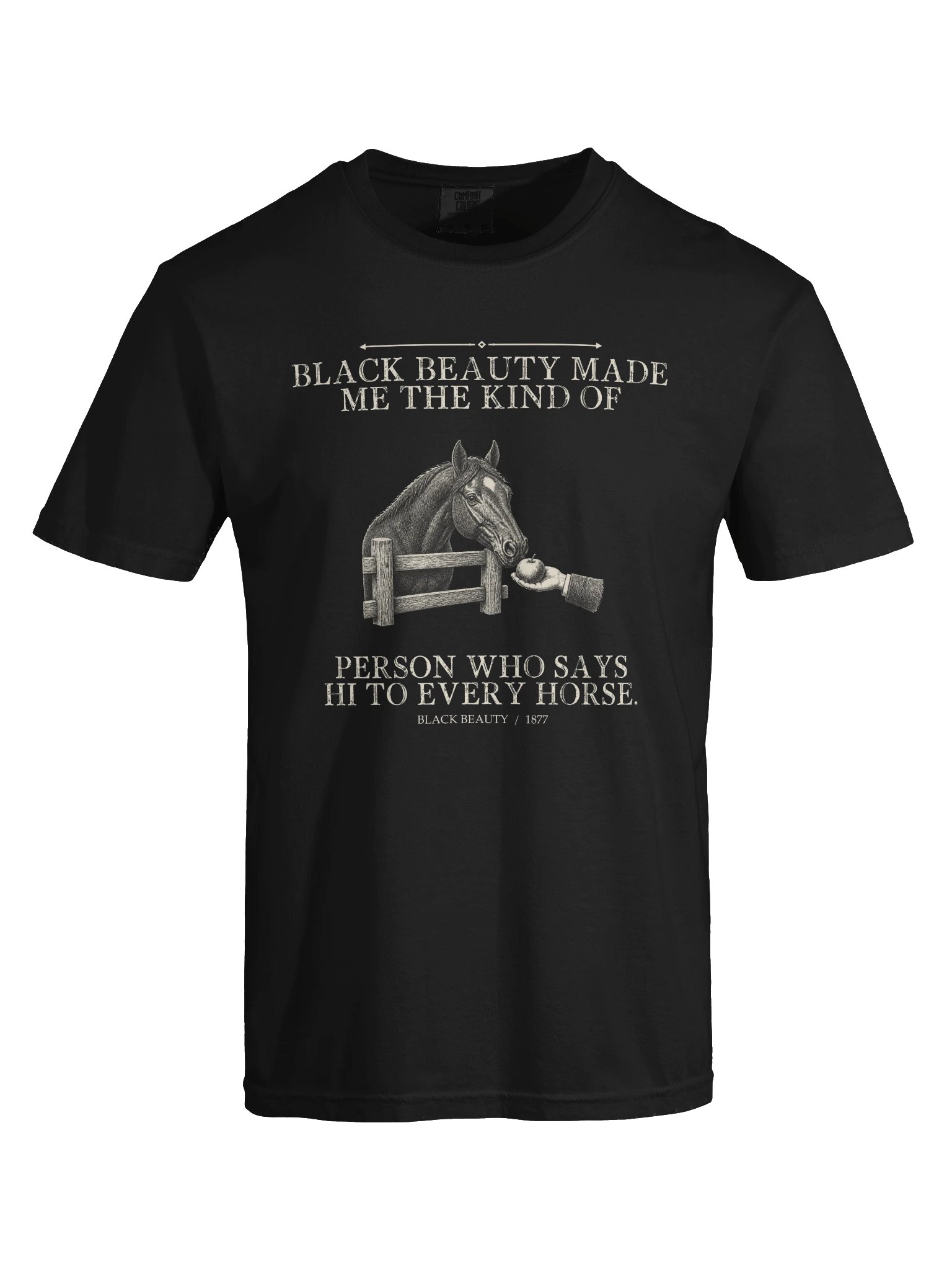Black Beauty Made Me Kind Person Who -- Black Beauty Tee (Dark) product image (25)