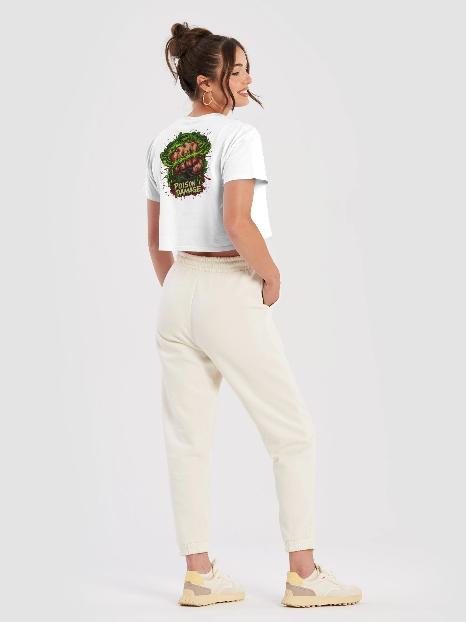 POISON DAMAGE CROP TEE product image (7)