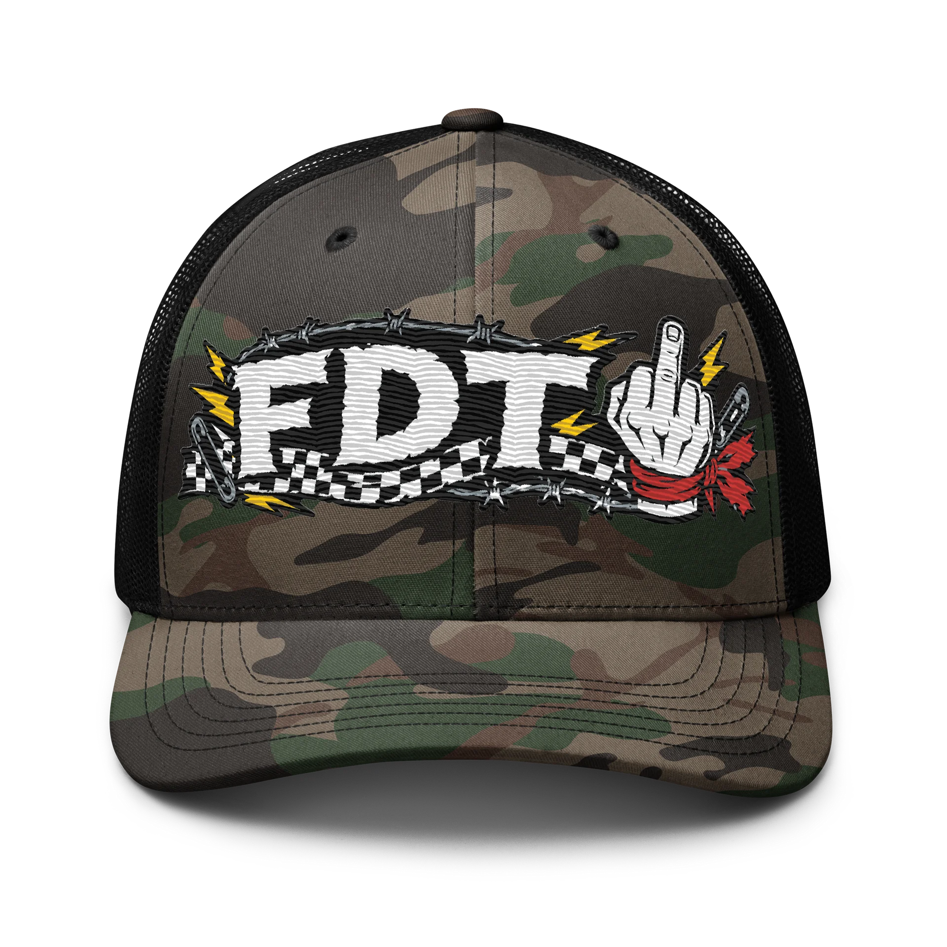 CB02 - FDT Camo Trucker Cap product image (1)