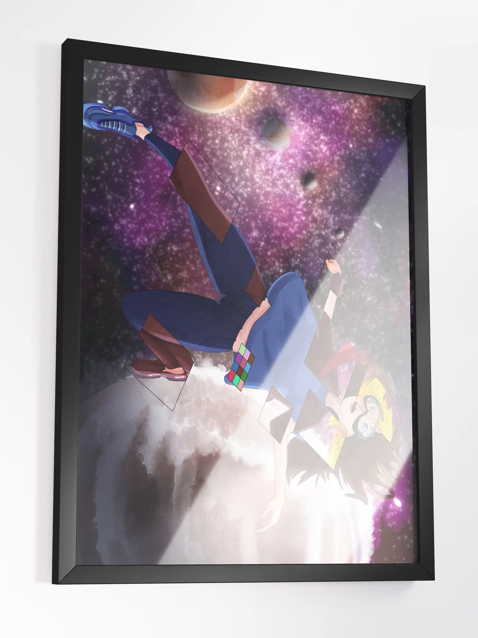 Buffer_Spaceroutine Framed Matte Poster (18