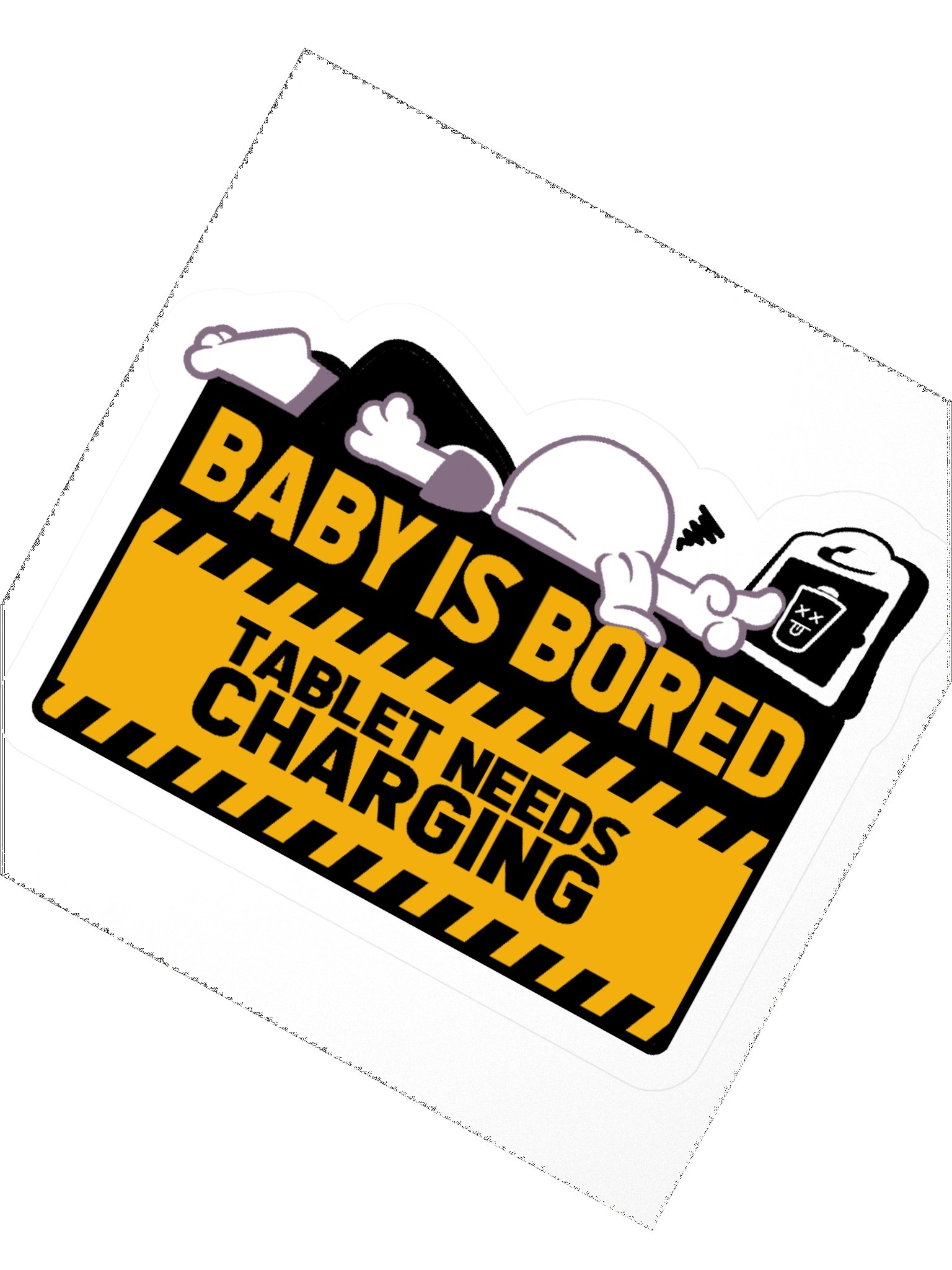 Baby is Bored: Tablet Needs Charging product image (2)