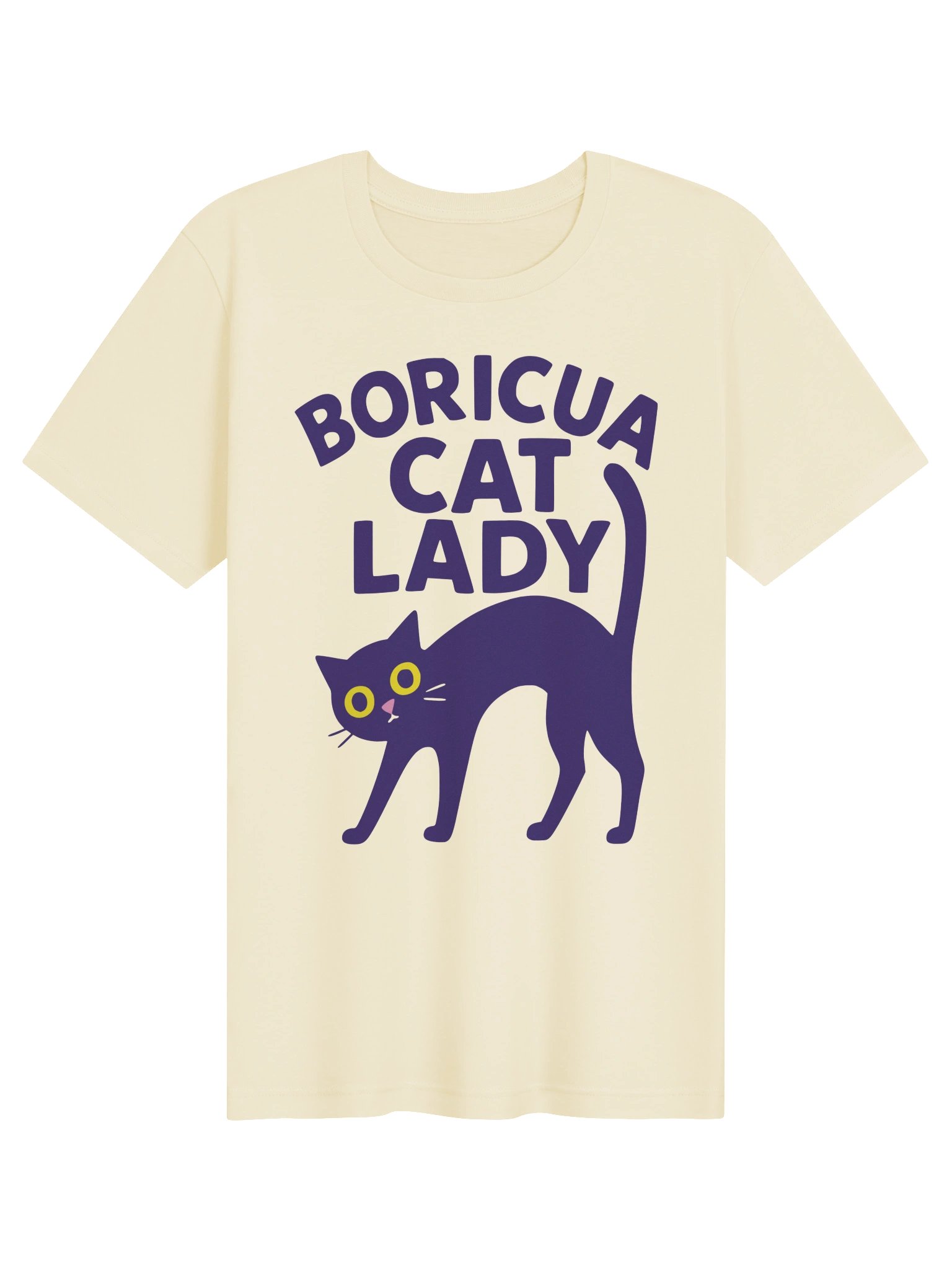 Boricua Cat Lady Camiseta Unisex product image (1)