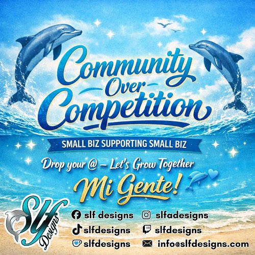 Community over competition. Small biz supporting small biz — drop your @ and let’s grow together, mi gente 💖✨#smallbusiness #...