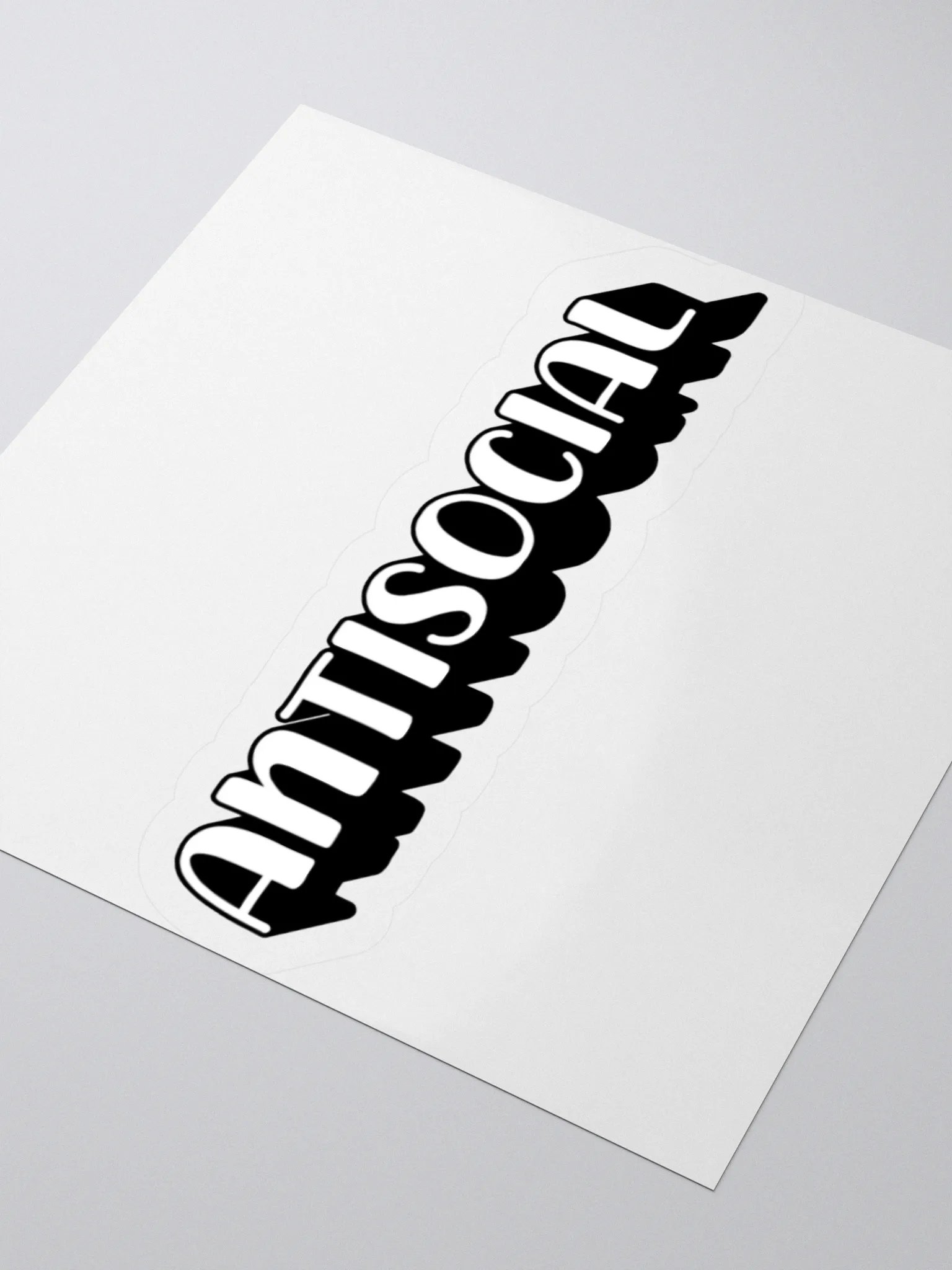 Antisocial Sticker product image (3)
