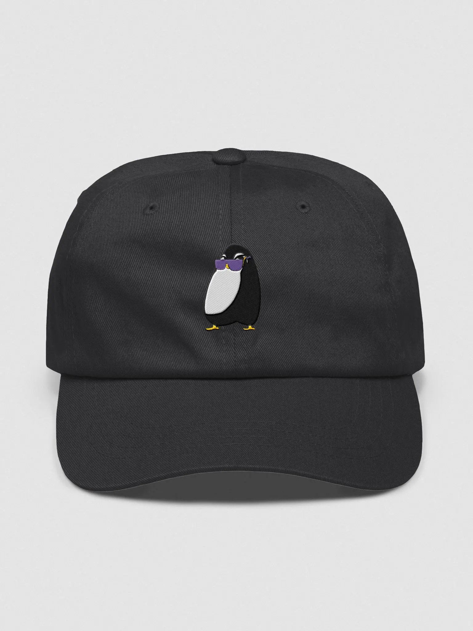 Diva Penguin Embroidered Dad Hat product image (1)