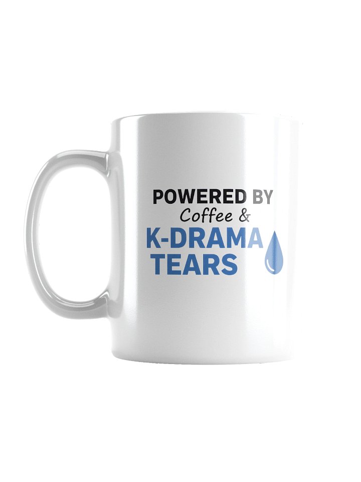 K-Drama Tears White Glossy Mug product image (3)