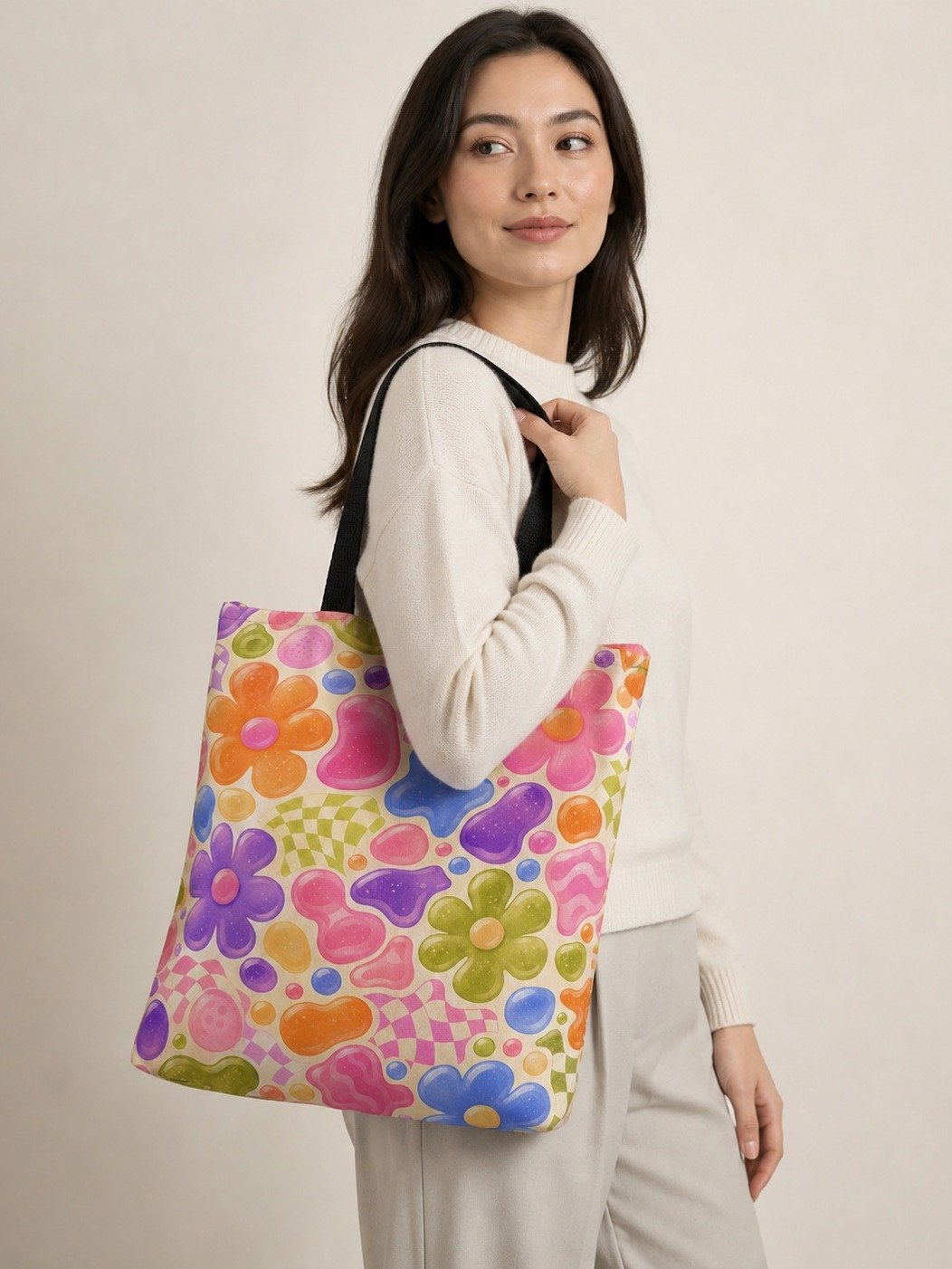 WAYLARO Soft Pop Garden Tote product image (4)