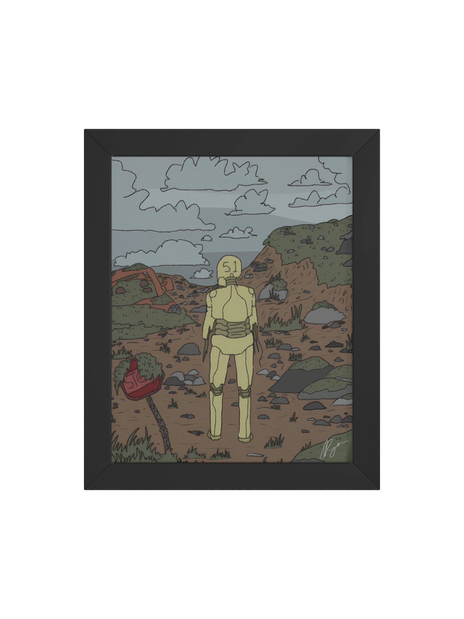 Lost (Era) — Framed Print product image (16)