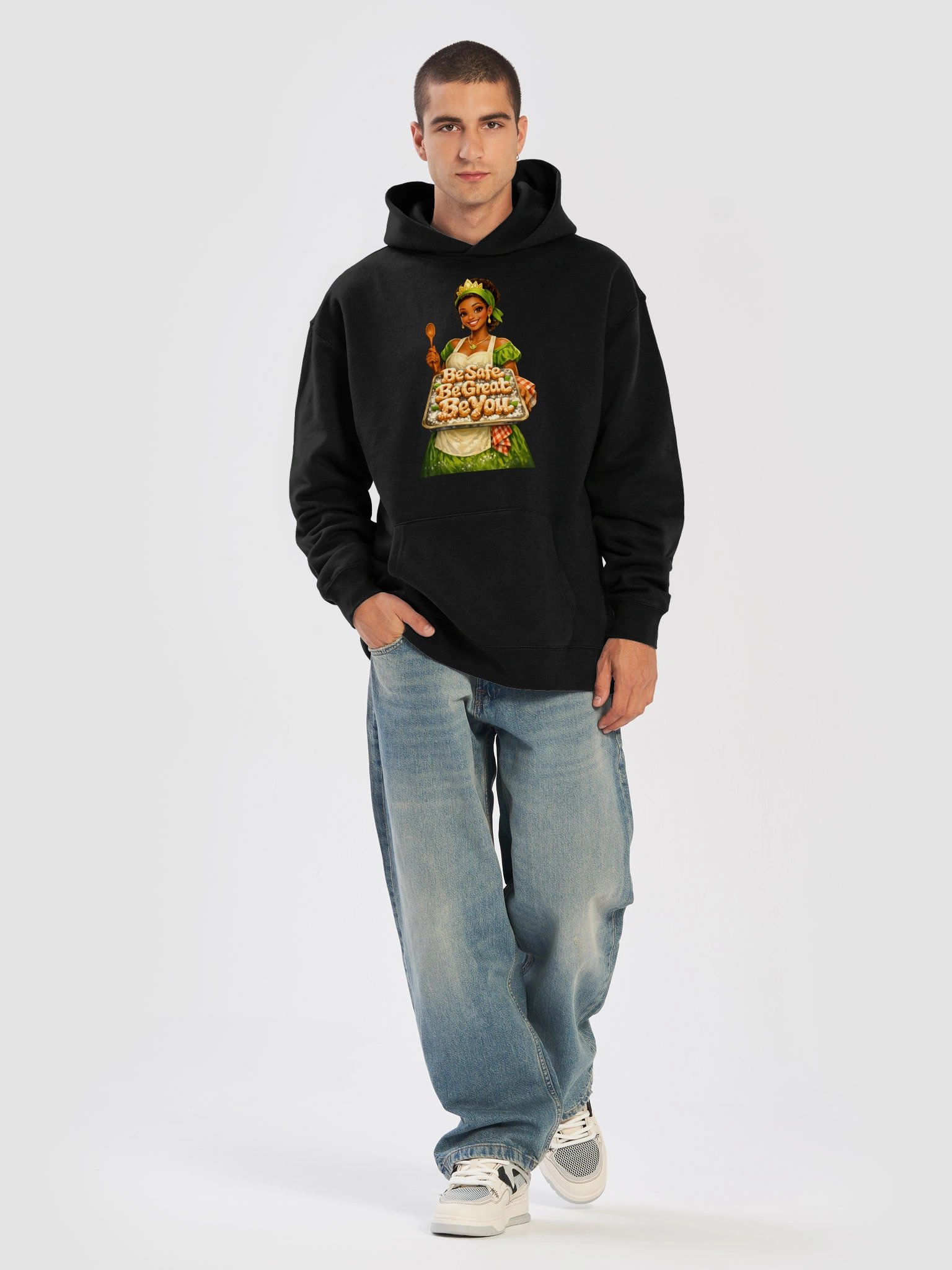 BSGBY™ New Orleans Sweetness Collection Premium Relaxed Hoodie product image (3)