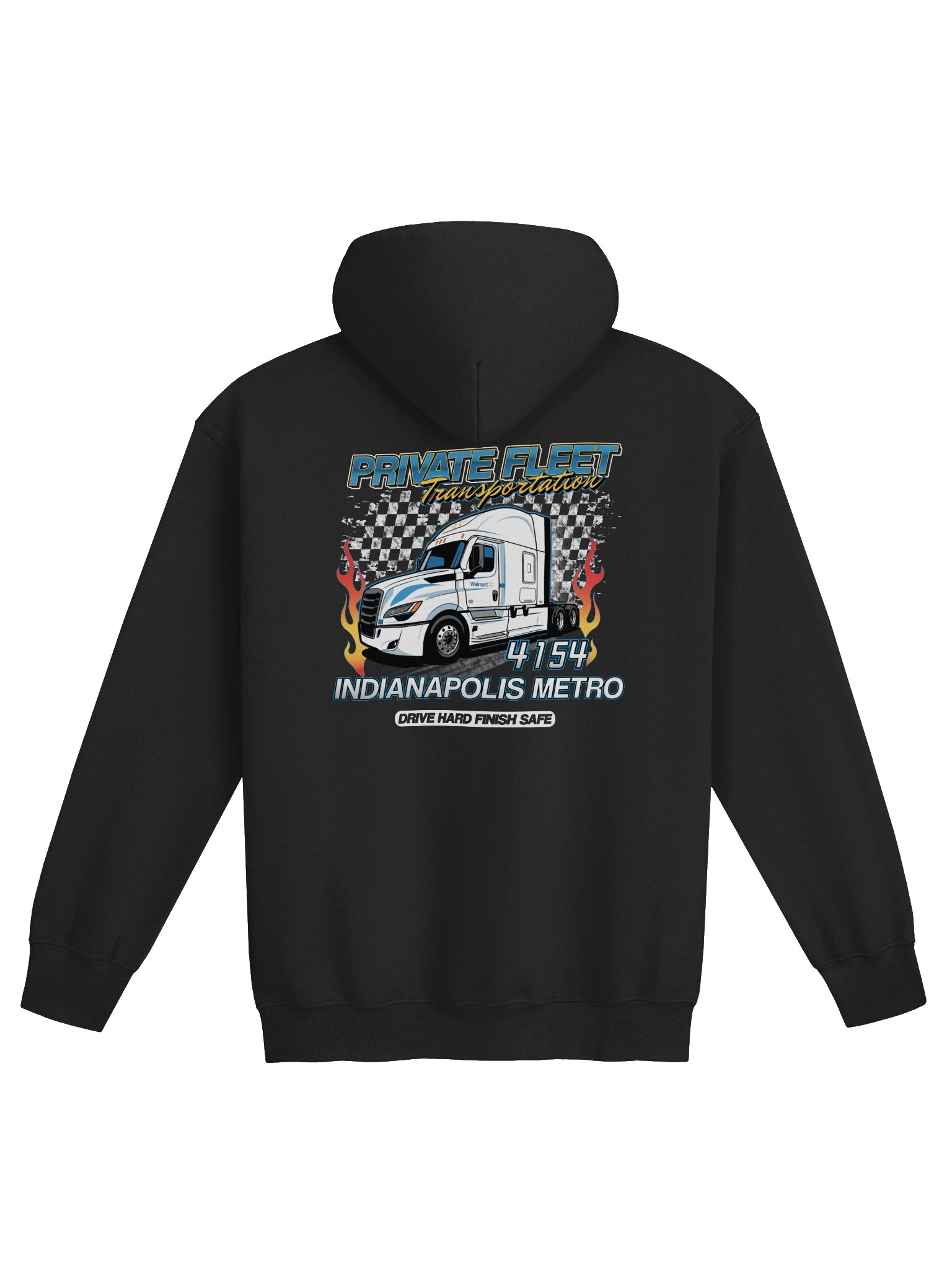 4154 Indianapolis Metro Private Fleet Racing Theme Zip-up product image (1)