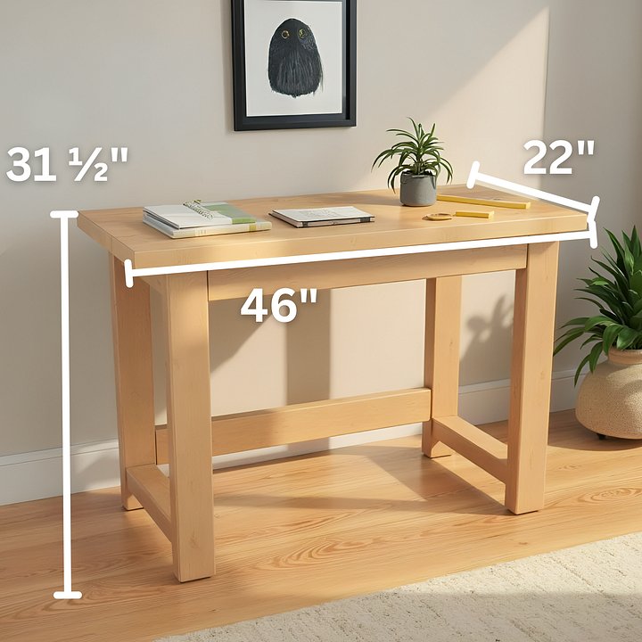 2x4 Desk Plans (PDF) product image (2)