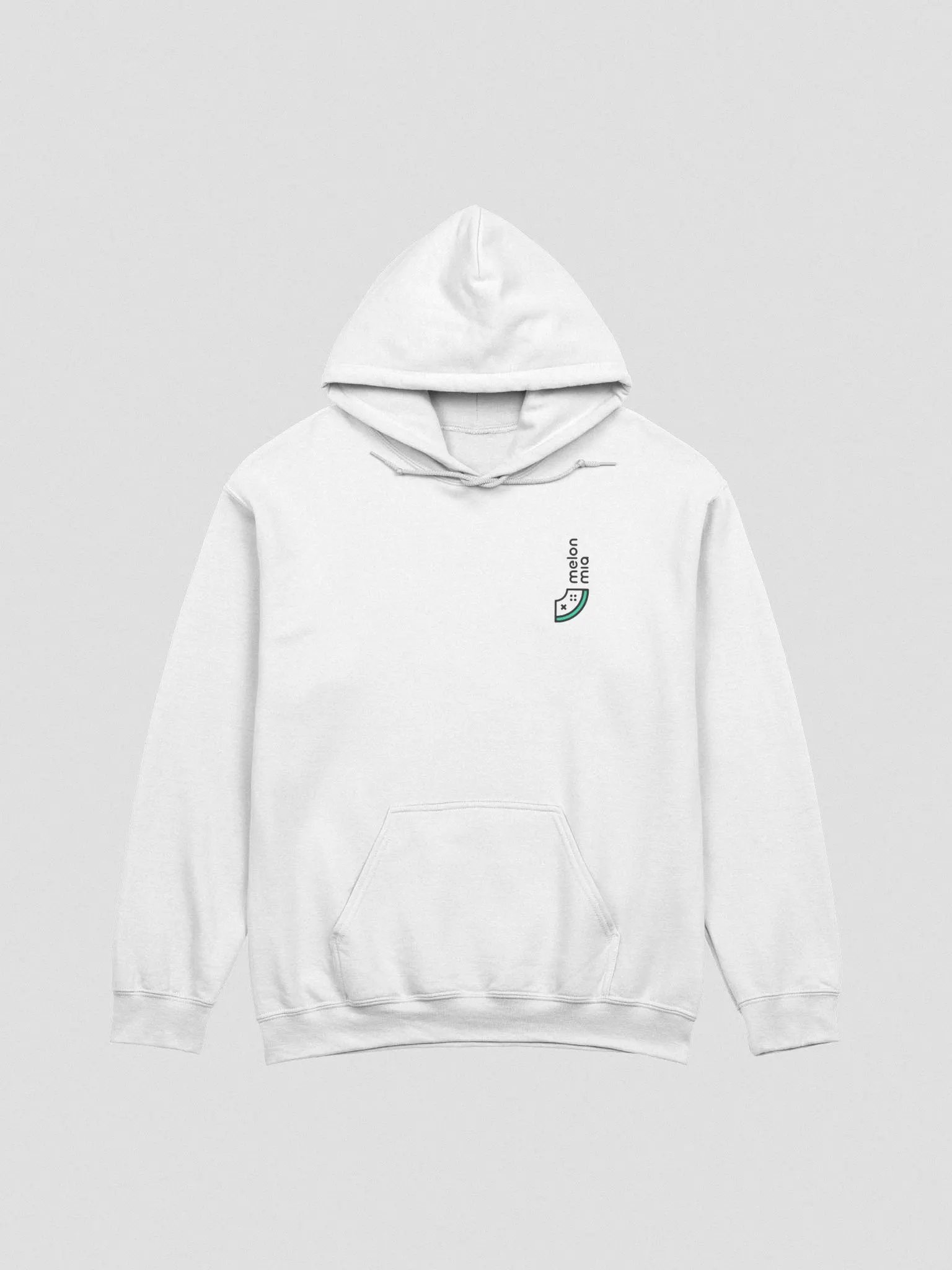 Melon Hoodie (small logo / light) product image (3)