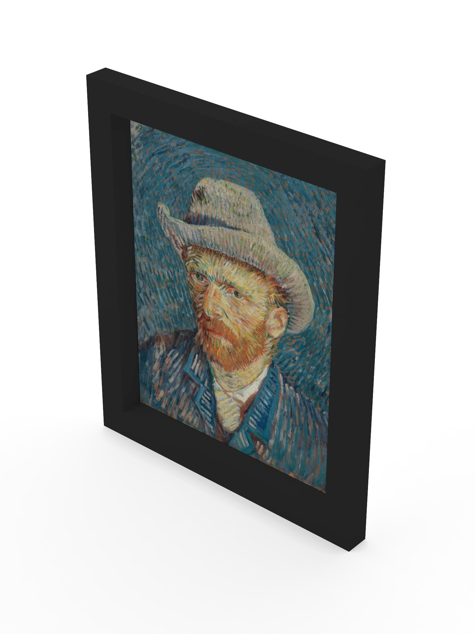 Van Gogh, Self-Portrait with Grey Felt Hat (1887) Fine Art Print product image (59)