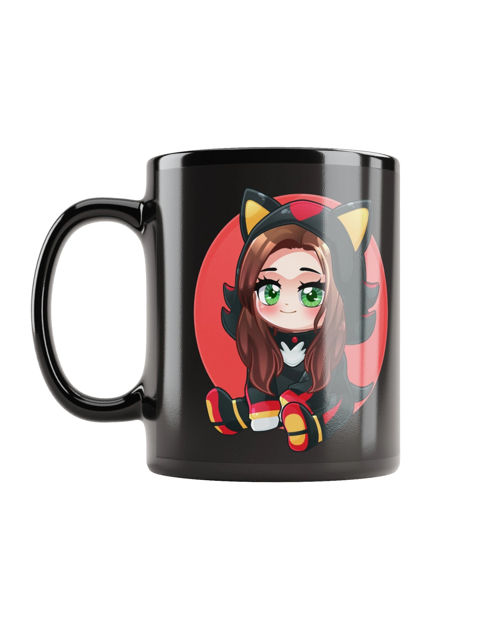 Chibi Chaos Black Glossy Mug product image (6)
