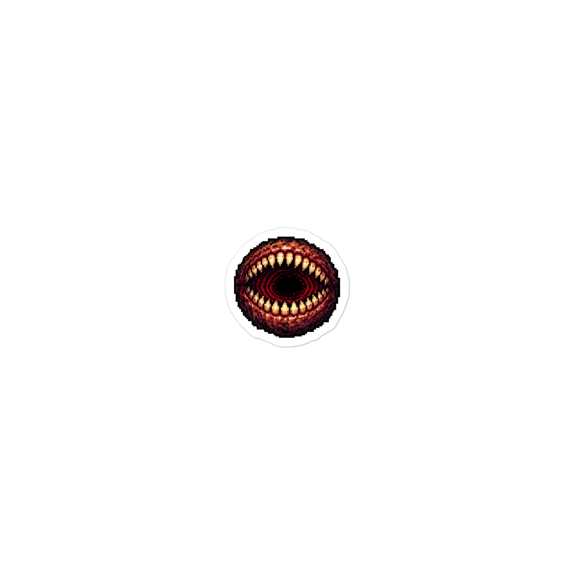 Langolier Retro Pixel Art Laptop Sticker product image (1)