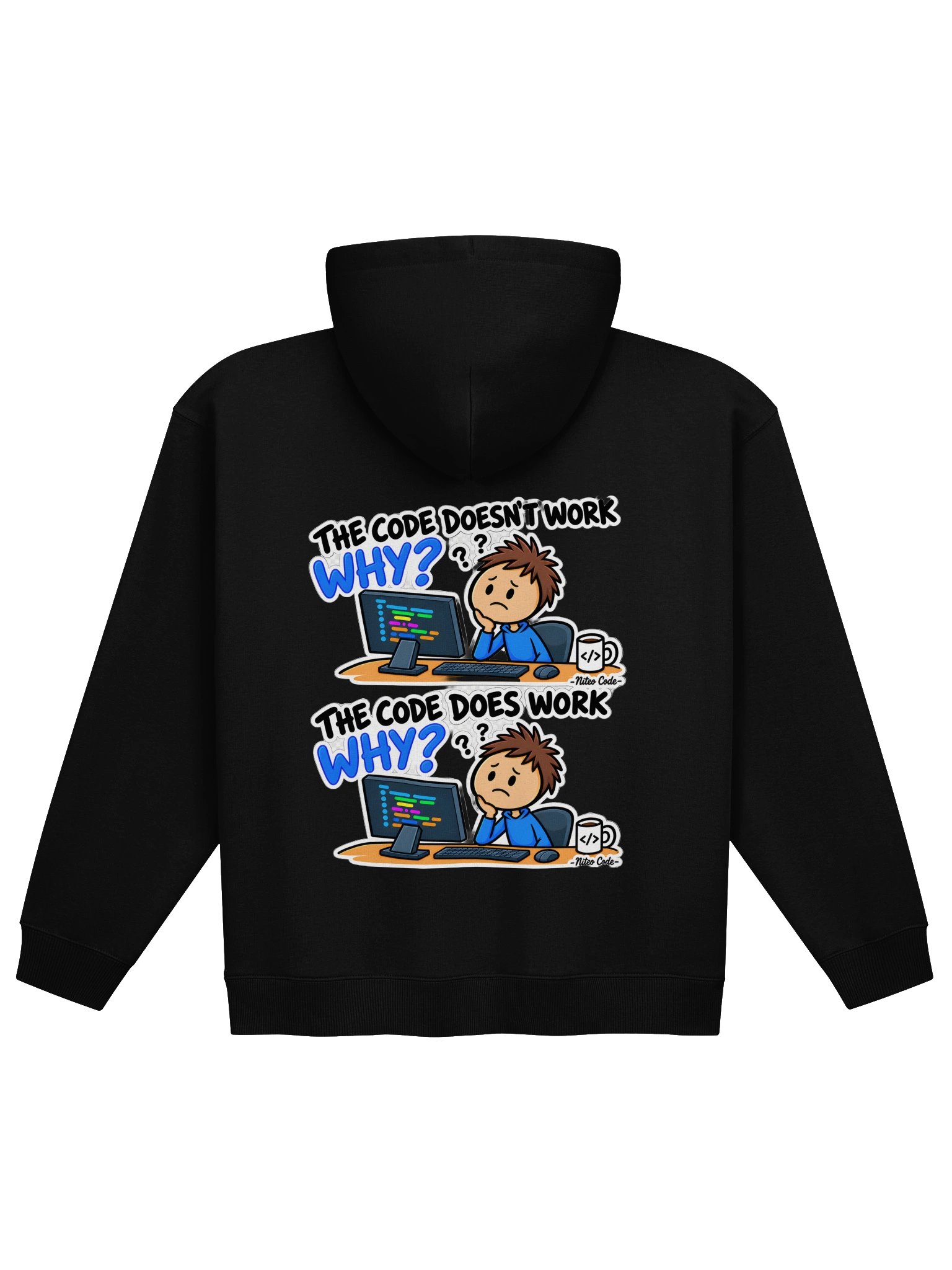 The Code Works Why? Hoodie product image (8)