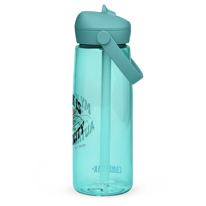 “My Kink Is Authenticity” Cove Flip Straw Water Bottle product image (2)
