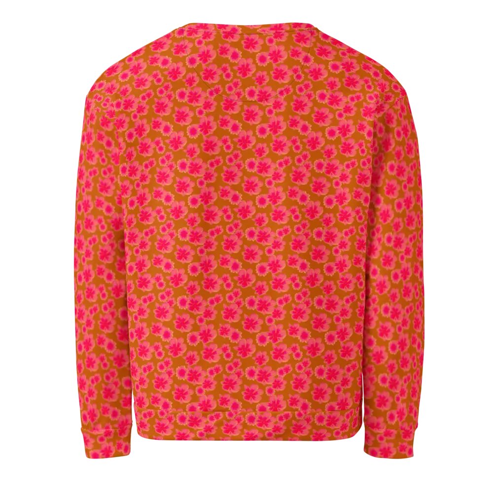 Mini Floral Orange Pink Sweatshirt product image (4)