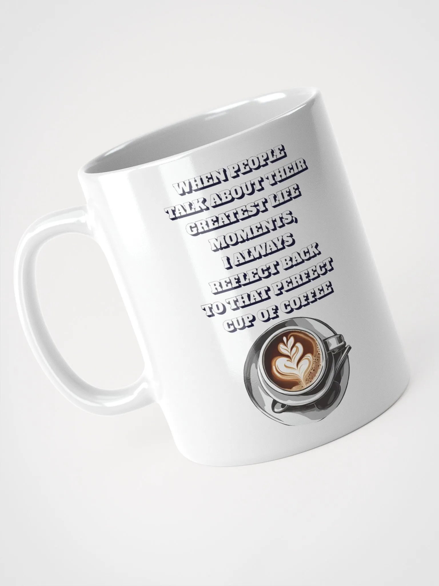 Reflections - That Perfect Cup of Coffee White Mug product image (8)