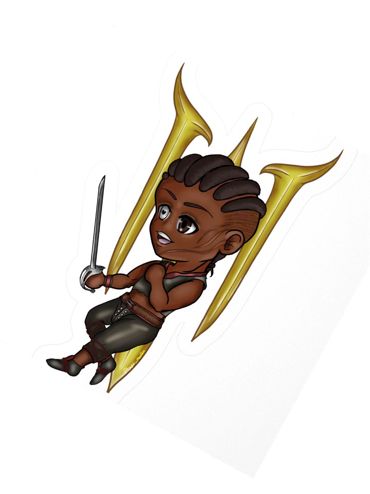 Chib Blade of Frontiers Sticker product image (4)