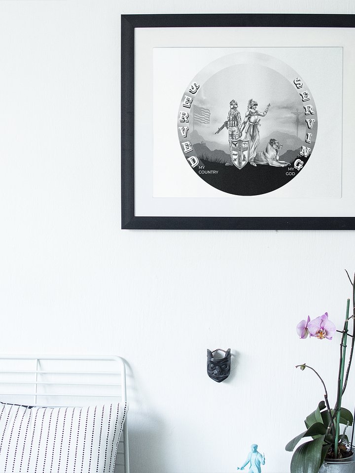Wall Art Served/Serving (Spirit of D'Vorah) product image (1)